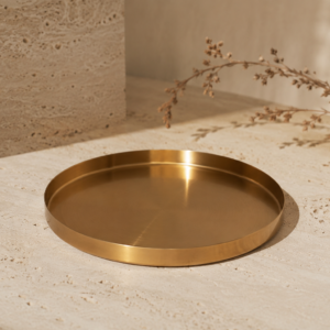 Luxury Brass Decorative Tray