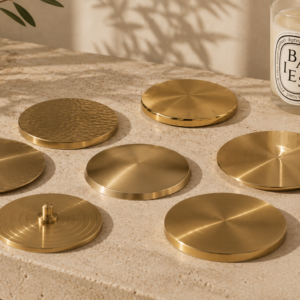 Premium Brass Candle Lid Collection